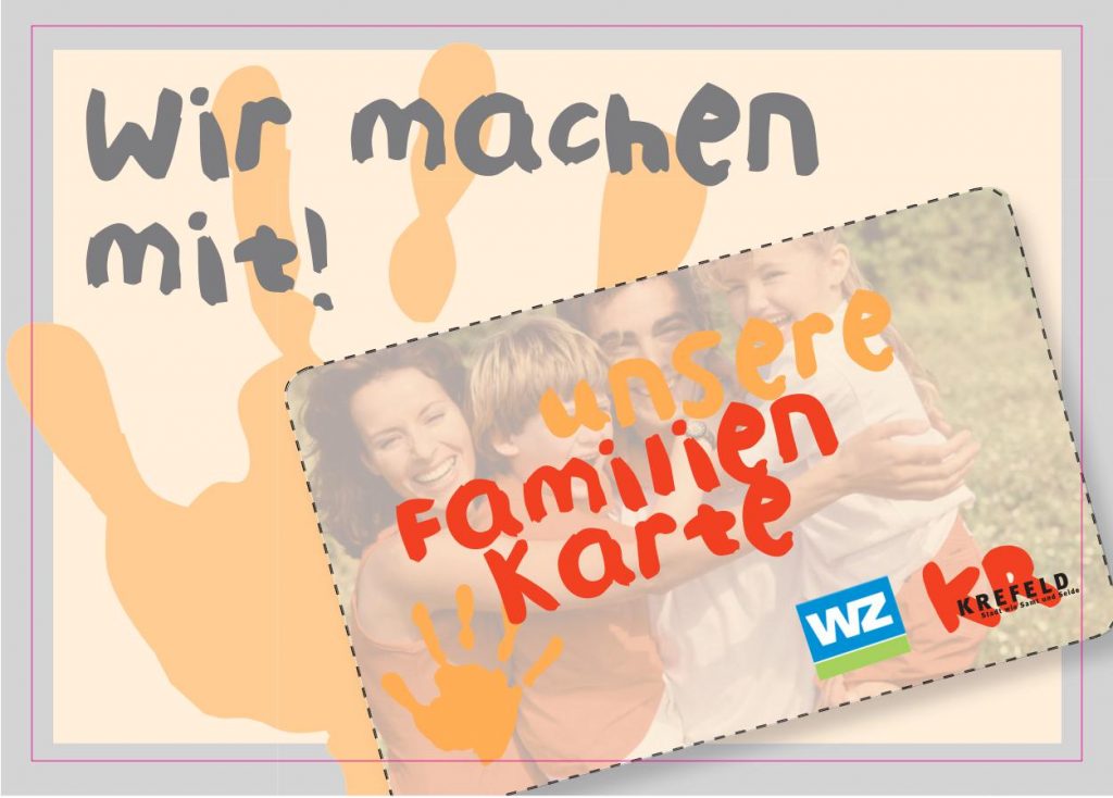 Familienkarte Krefeld - Rabatt