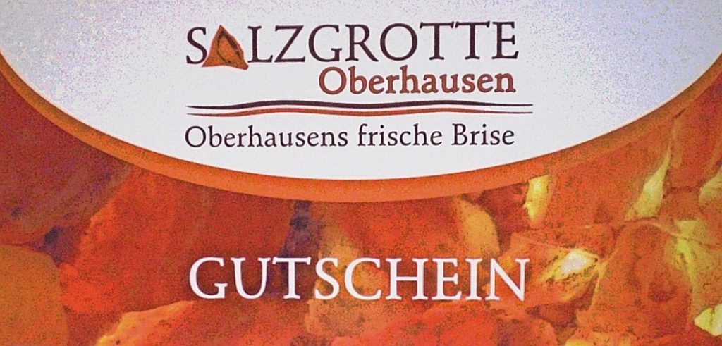 Gutschein Salzgrotte Oberhausen