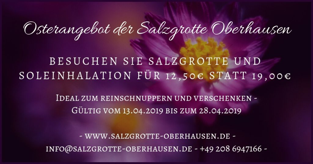 Osterangebot der Salzgrotte Oberhausen (1)